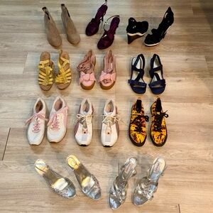 Bundle of 11 Women's Shoes sizes 9.5-11